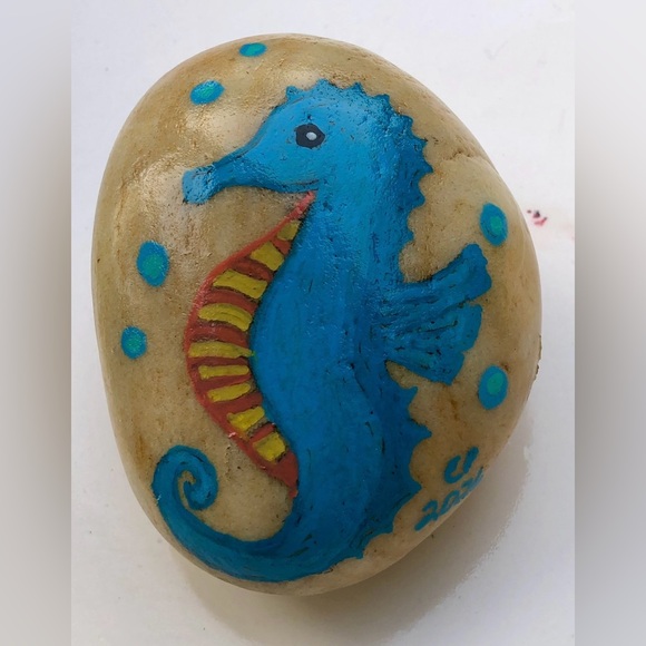Custom Hand-Painted Decorative Rocks - Picture 2 of 3